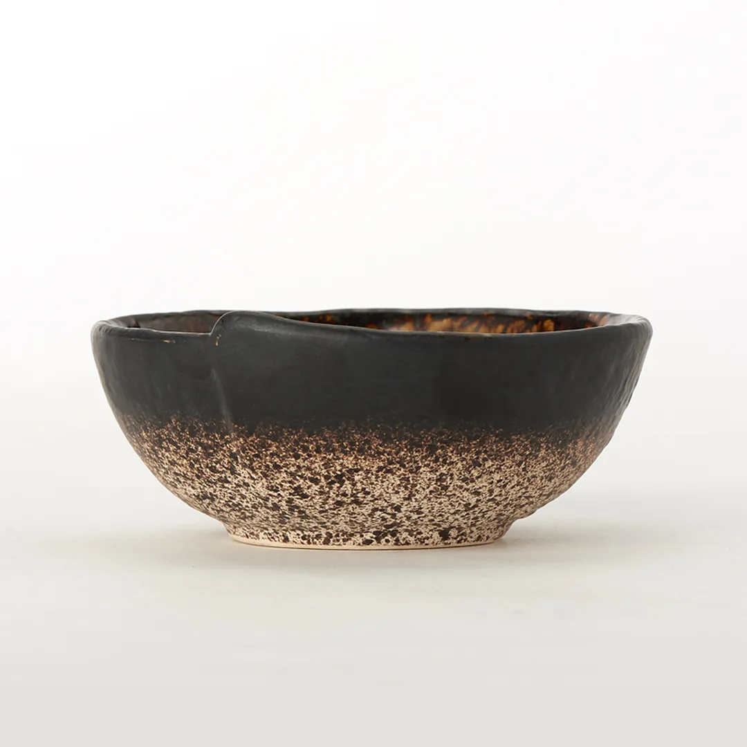 玻璃釉系列4英寸小碗(蓝色)-酒总易快得